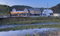 Winzergenossenschaft in Mayschoß im Ahrtal.