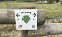Winzerweg Wegweiser im Ahrtal