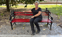 Sylvia und Zwerge auf der Dominsel in Breslau. Wroclaw