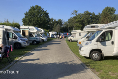 Campingplatz im polnischen Seebad Kolberg