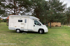 Campingplatz in Wdzydze in Kaschubien