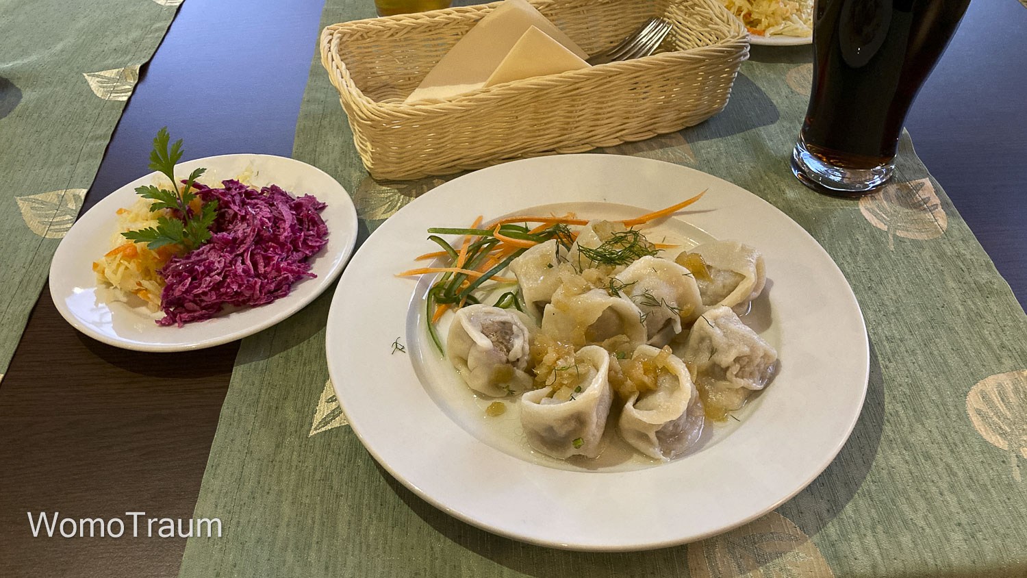Polnische Küche aus Ermland-Masuren. Leckere Dzyndzalki