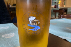 Dieses Bier gibt es nur im Restaurant Syrenka. Lecker!
