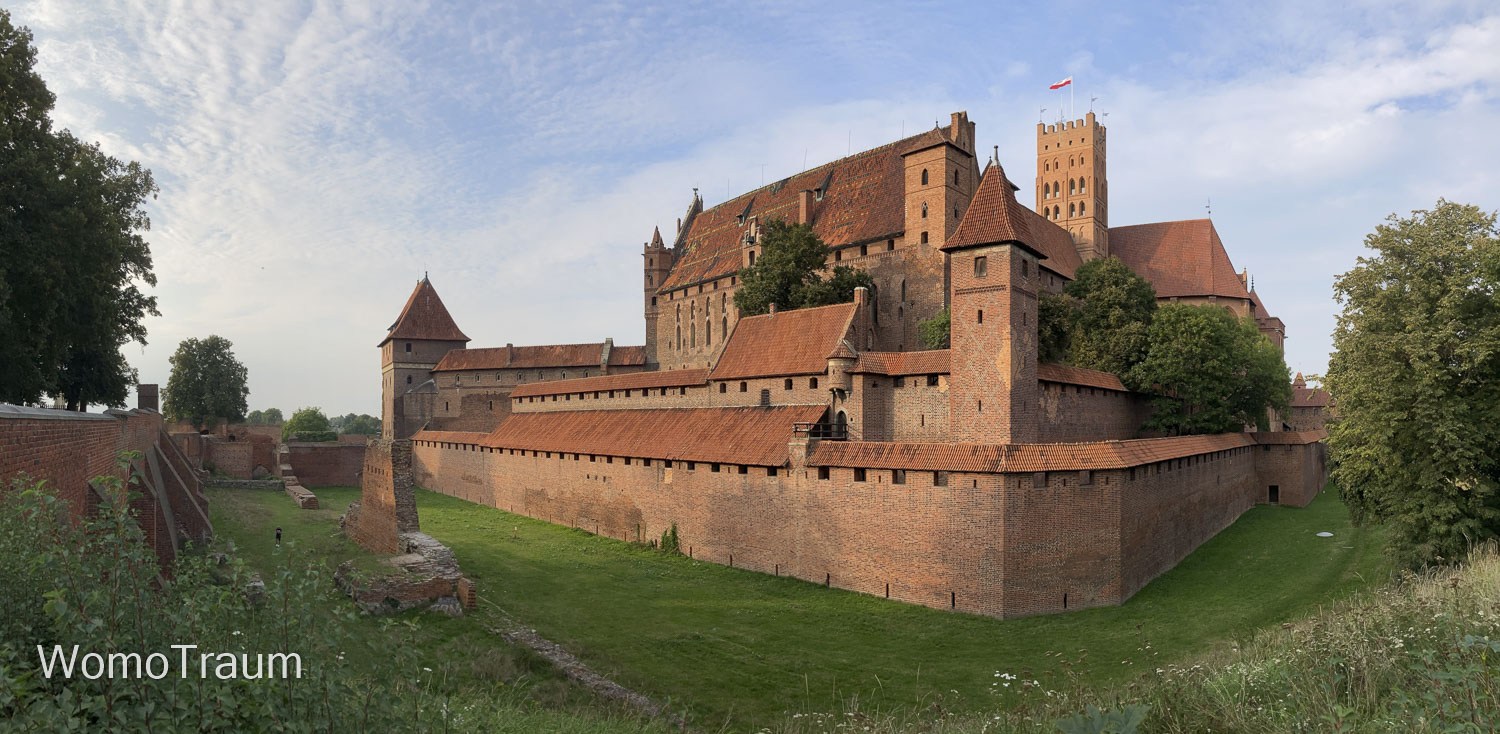 Die Marienburg gehört zu jeder Polenreise