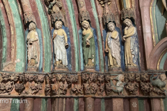 Mittelalterliches Portal in der Marienburg in Polen