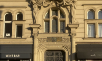 Jugendstilhaus an der Moldau