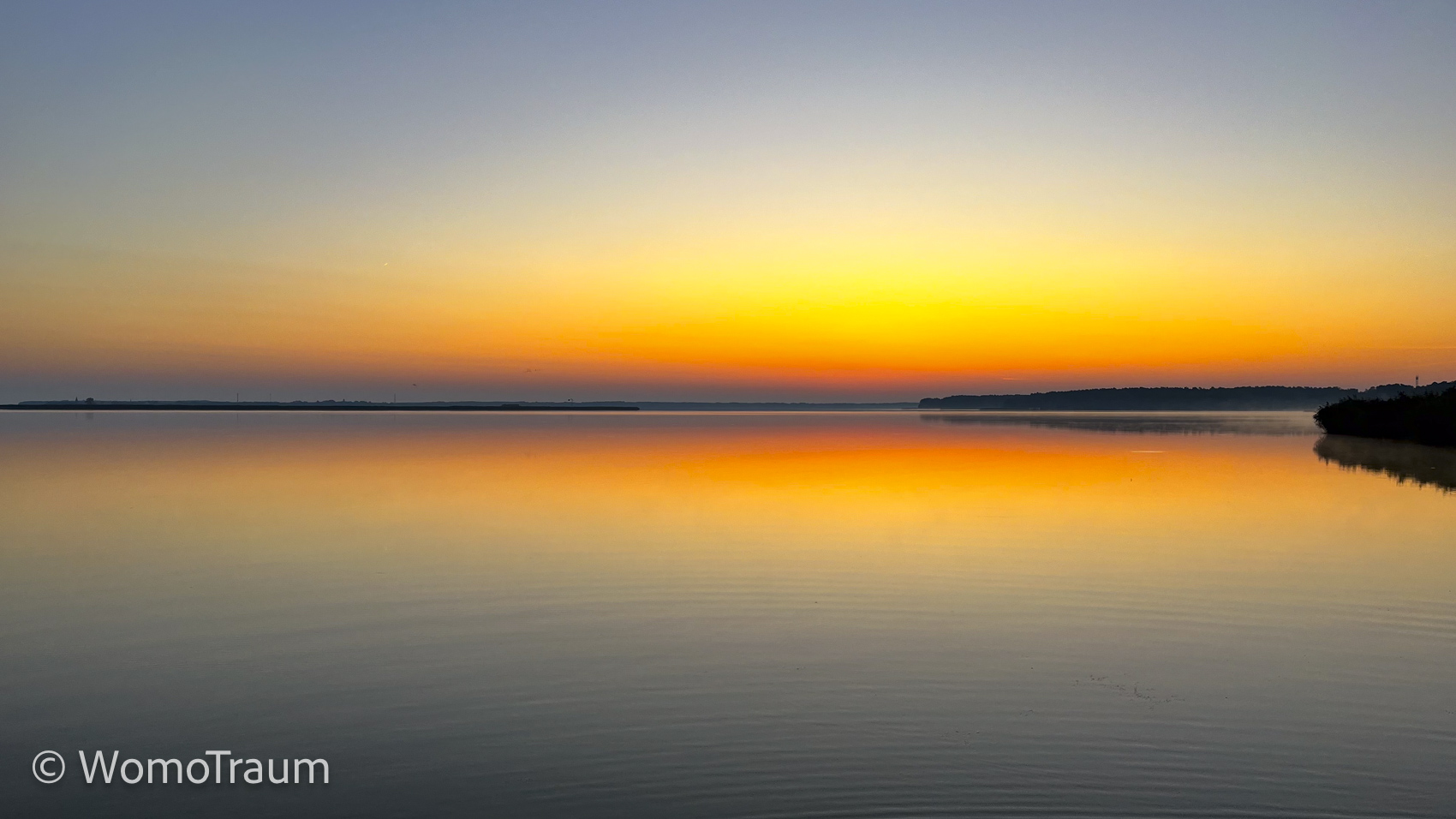 Vor Sonnenaufgang in Rieth