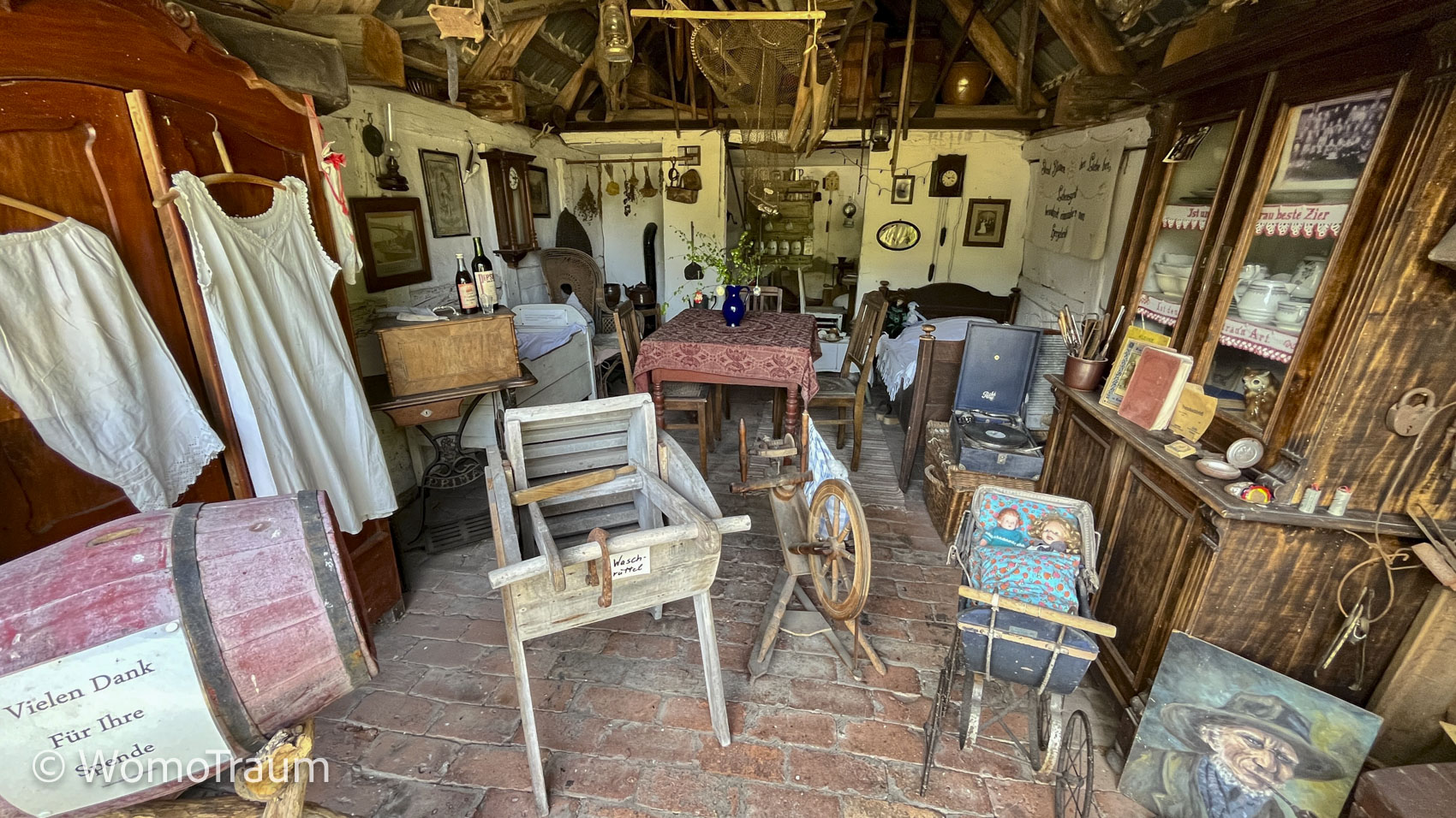 Das kleine Heimatmuseum von Rieth am Stettiner Haff