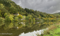 Herbststimmung an der Saar bei Saarburg