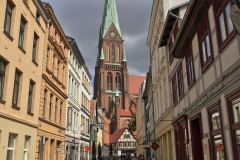 Schwerin Altstadt mit dem Schweriner Dom