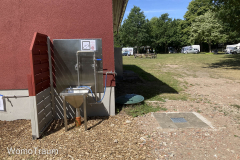 Der Campingplatz in der Hansestadt Werben