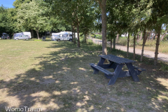 Der Campingplatz in der Hansestadt Werben