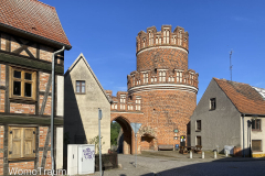 Das Elbtor in der Hansestadt Werben in Sachsen-Anhalt