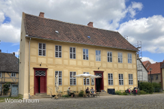 Schön restauriert ist das ehemalige Schulhaus in Werben