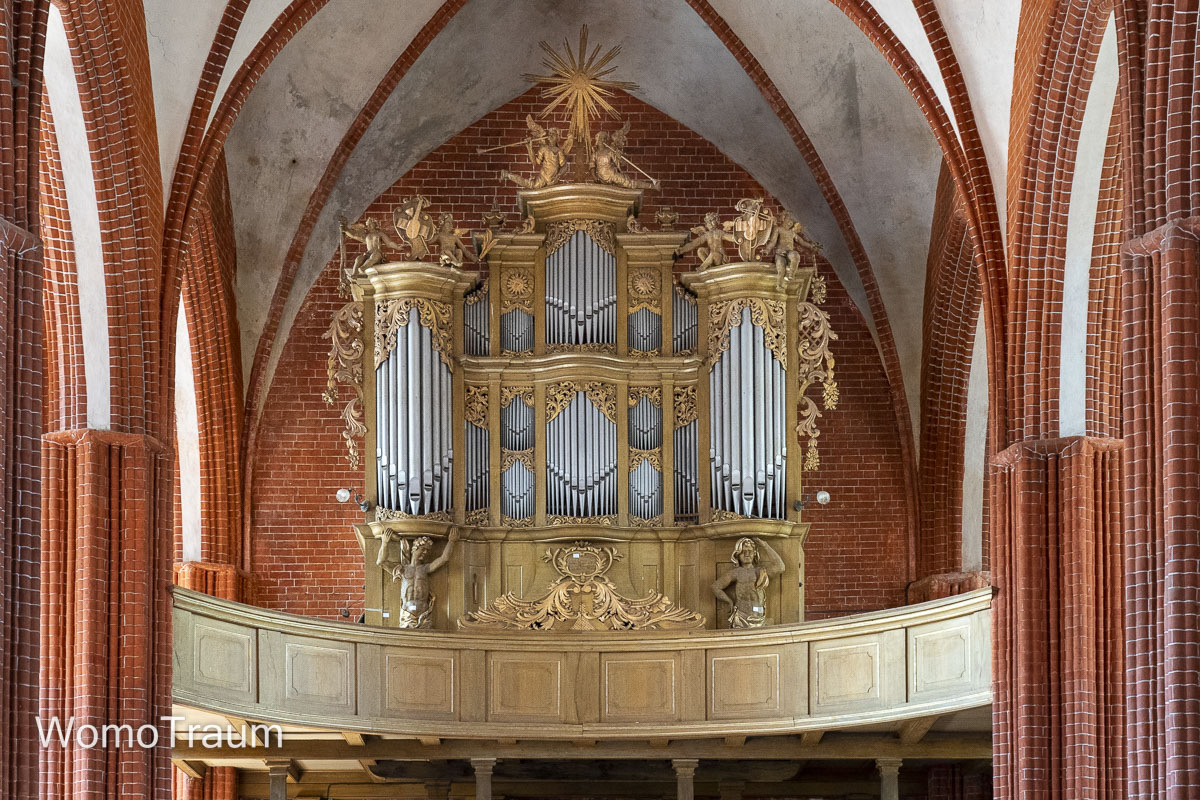 Die Orgel in der Kirche St. Johannis in Werben