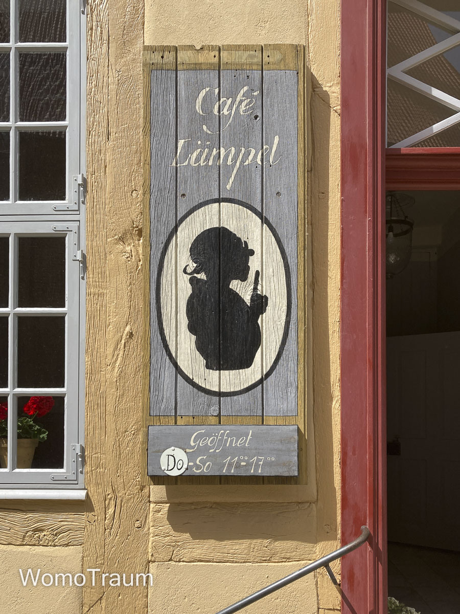 Das Cafe Lämpel in Werben, der kleinsten Hansestadt Deutschlands