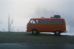 In Norwegen im Nebel