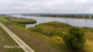 Blick auf die Oder im Nationalpark Unteres Odertal