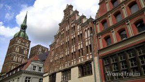 Große Teile der Stralsunder Altstadt gehören zum UNESCO Welterbe