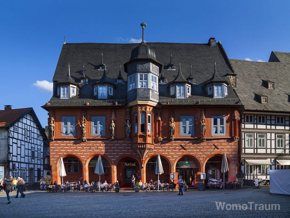 Goslar in der wunderschönen Altstadt am Marktplatz