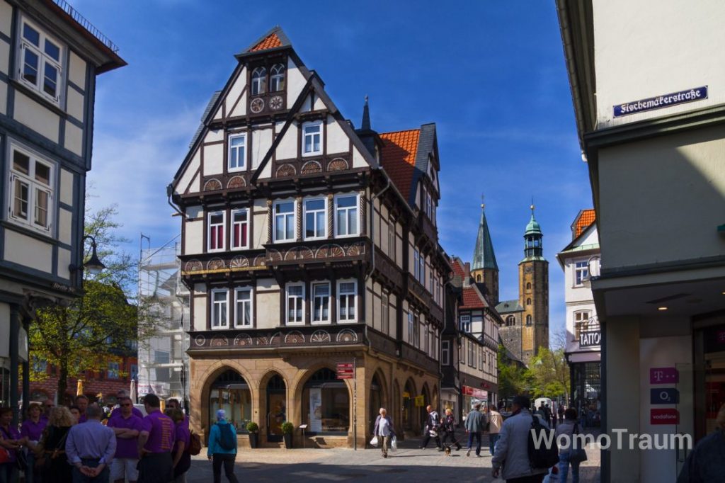 Goslar hat eine sehr reizvolle Altstadt 