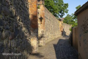 Die 1735 Meter lange mittelalterliche Stadtmauer von Templin ist fast vollständig erhalten. Brandenburg