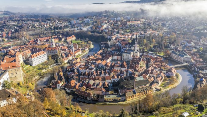 Cesky Krumlov in Südböhmen