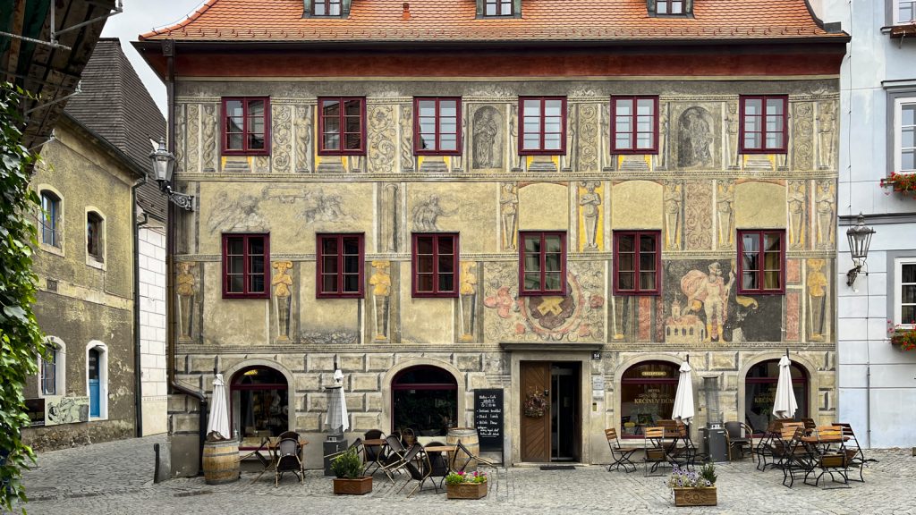 Cesky Krumlov, eine Stadt wie im Märchen in Südböhmen